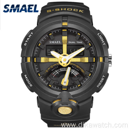 SMAEL Brand Fashion Men Sports Quartz Wristwatches Men's